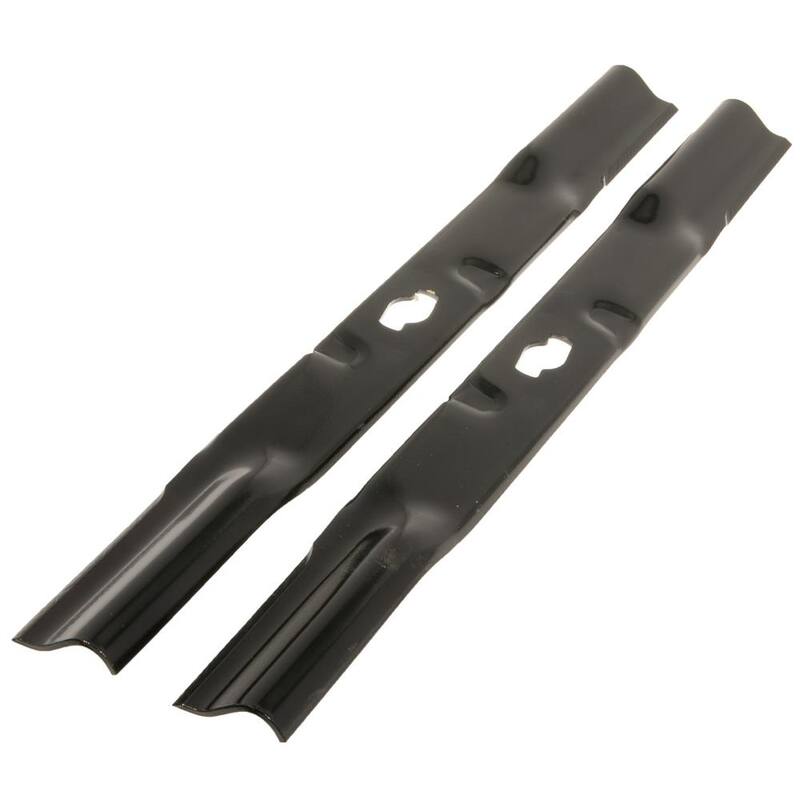 Troy-Bilt Original Equipment 46 in. Low Lift Sand Blade Set for Select Mowers with S-Shape Center OE# 742P05510-L, 742-05510-L - 490-110-Y199