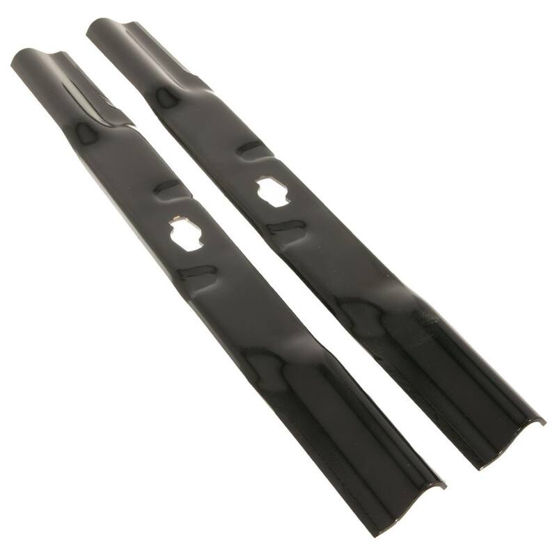 Troy-Bilt Original Equipment 46 in. Low Lift Sand Blade Set for Select Mowers with S-Shape Center OE# 742P05510-L, 742-05510-L - 490-110-Y199