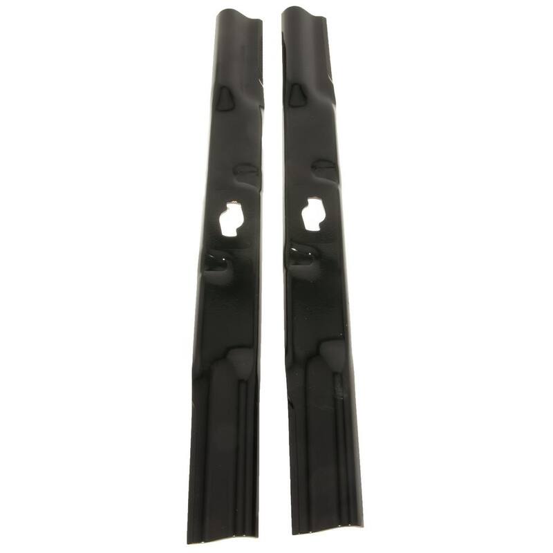Troy-Bilt Original Equipment 46 in. Low Lift Sand Blade Set for Select Mowers with S-Shape Center OE# 742P05510-L, 742-05510-L - 490-110-Y199