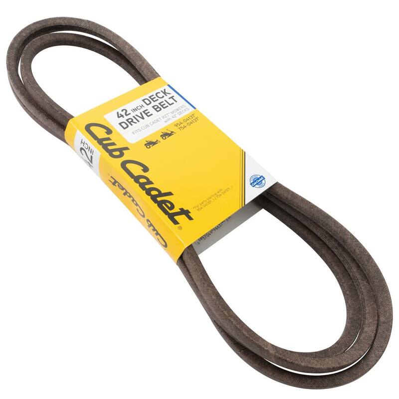 Cub Cadet Original Equipment Deck Drive Belt for Select 42 in. Zero Turn Lawn Mowers OE# 954-04137 - 490-501-C025