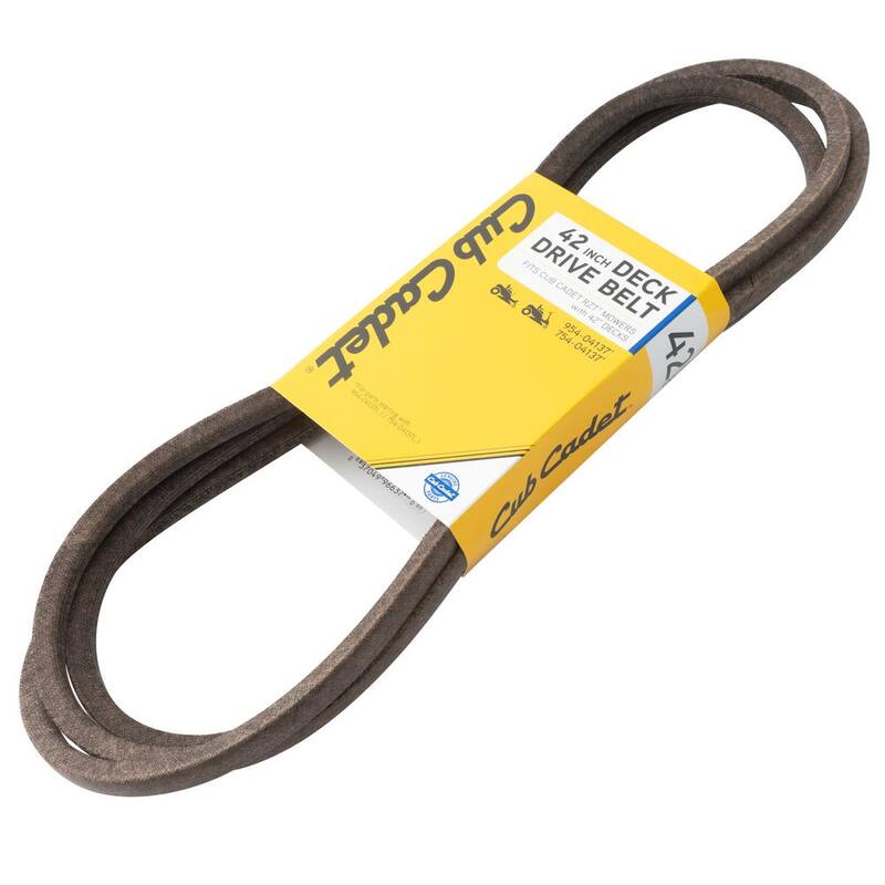 Cub Cadet Original Equipment Deck Drive Belt for Select 42 in. Zero Turn Lawn Mowers OE# 954-04137 - 490-501-C025
