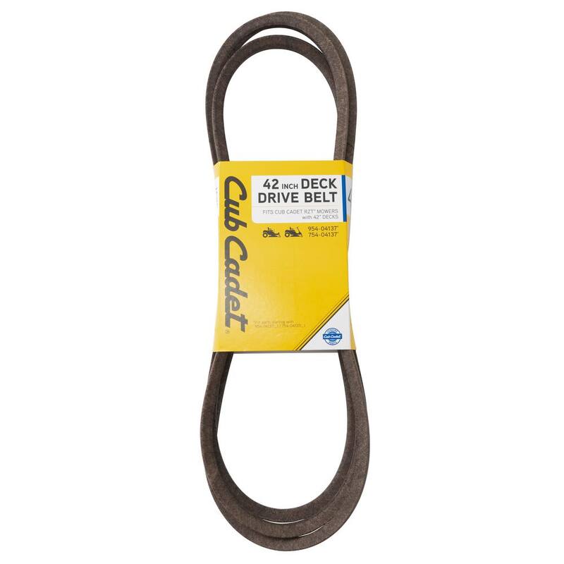 Cub Cadet Original Equipment Deck Drive Belt for Select 42 in. Zero Turn Lawn Mowers OE# 954-04137 - 490-501-C025