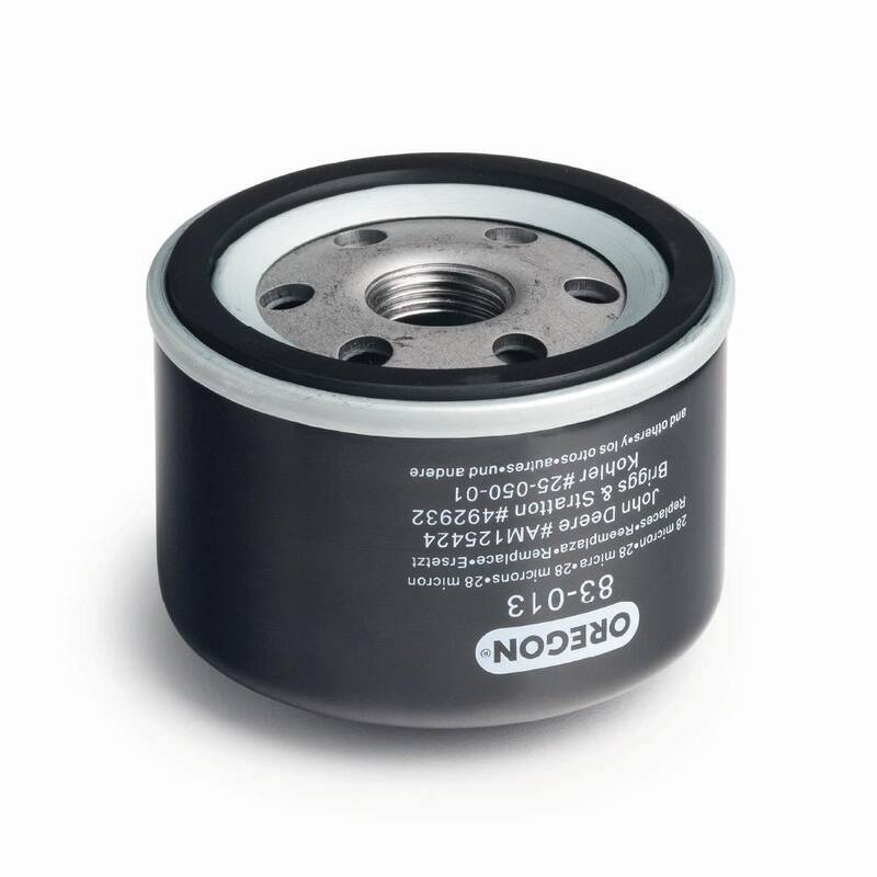 Oregon Oil Filter for Riding Mowers, Fits Briggs & Stratton Vanguard, Tecumseh, and Toro with Kawasaki engines (R-83-013) - R-83-013