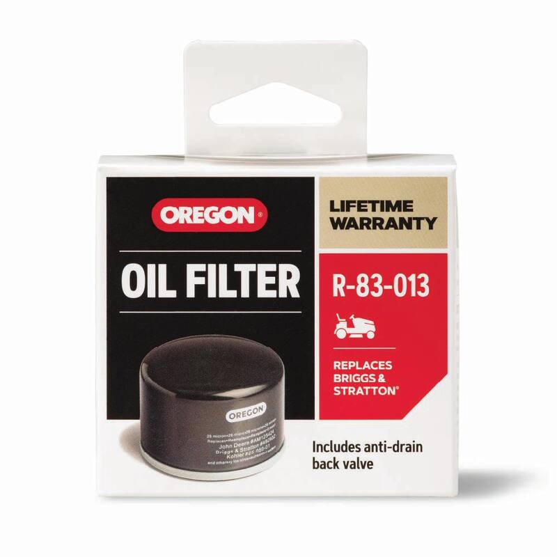 Oregon Oil Filter for Riding Mowers, Fits Briggs & Stratton Vanguard, Tecumseh, and Toro with Kawasaki engines (R-83-013) - R-83-013