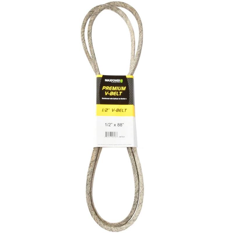 MaxPower 1/2 in. x 88 in. Premium V-Belt - 347531