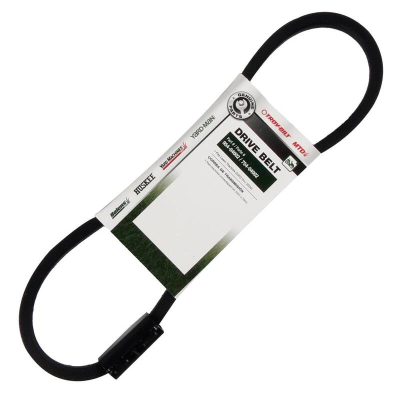 MTD Genuine Factory Parts Original Equipment Transmission Drive Belt for Select Front Engine Riding Lawn Mowers OE# 954-04002 - 490-501-M051