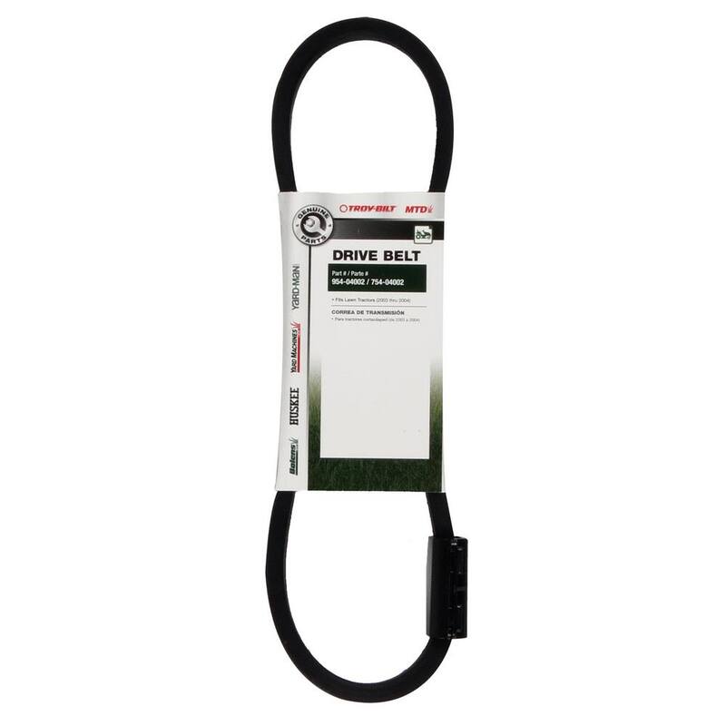 MTD Genuine Factory Parts Original Equipment Transmission Drive Belt for Select Front Engine Riding Lawn Mowers OE# 954-04002 - 490-501-M051