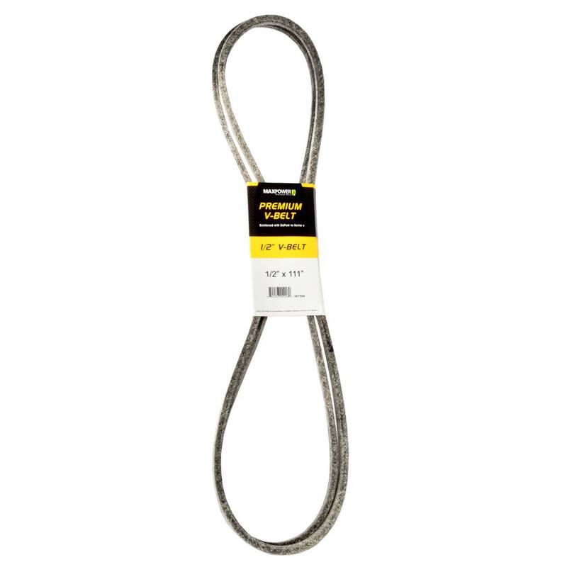 MaxPower 1/2 in. x 111 in. Premium V-Belt - 347554