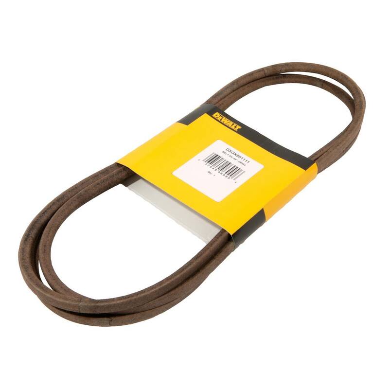 DEWALT Original Equipment Deck Drive Belt for Select 48 in. Commercial Zero Turn Lawn Mowers OE# 754P06354, 754-06354 - DXGX501111