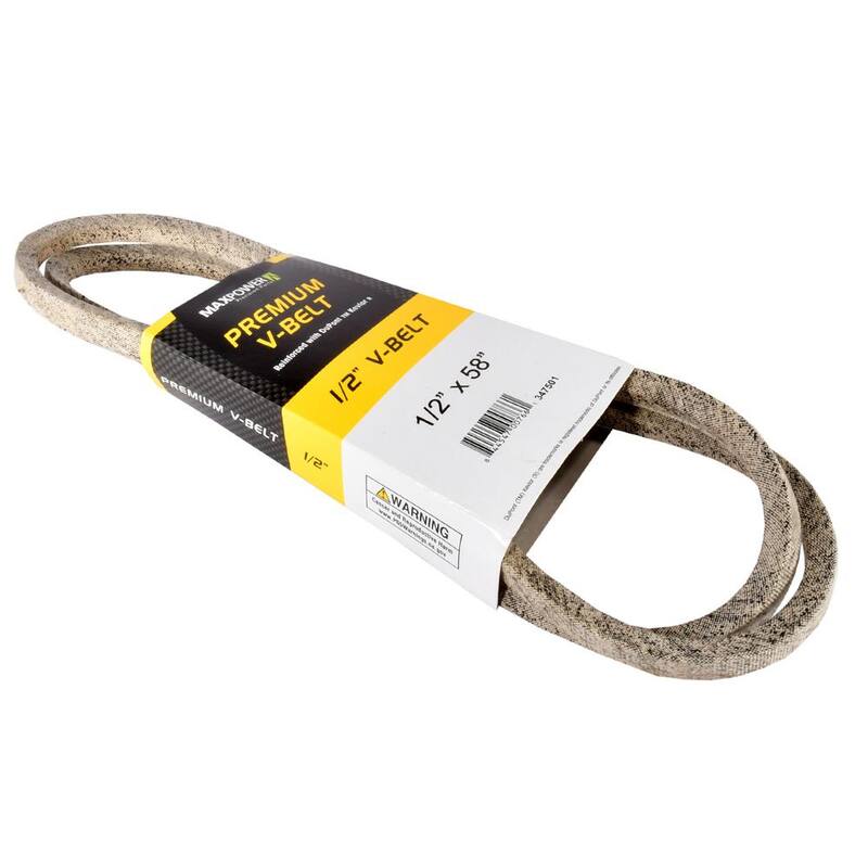 MaxPower 1/2 in. x 58 in. Premium V-Belt - 347501