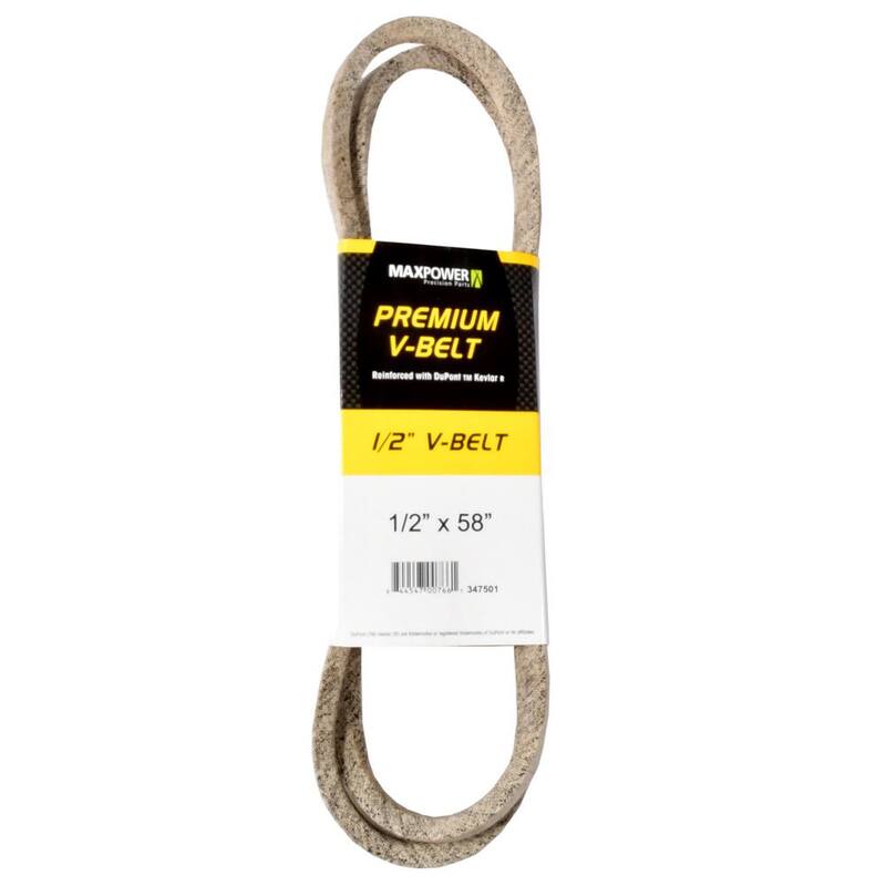 MaxPower 1/2 in. x 58 in. Premium V-Belt - 347501