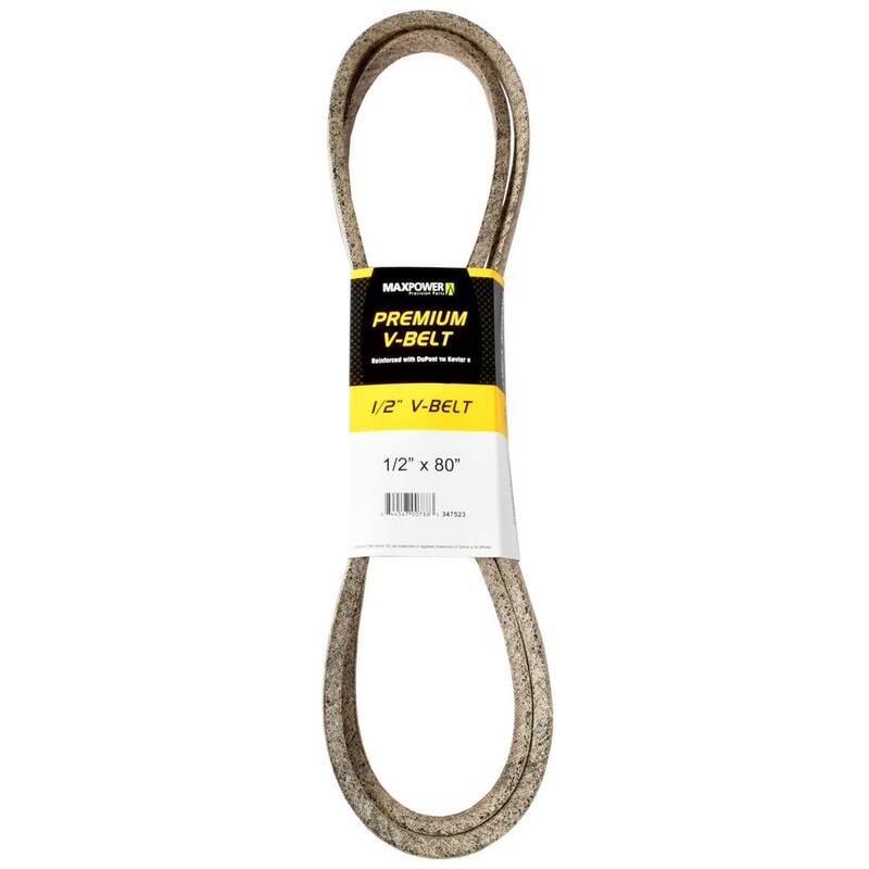 MaxPower 1/2 in. x 80 in. Premium V-Belt - 347523