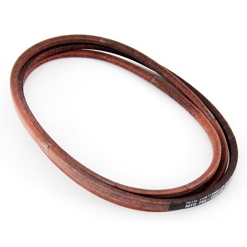MTD Genuine Factory Parts Original Equipment Deck Drive Belt for Select 50 in. Front Engine Riding Lawn Mowers OE# 954-04077 - 490-501-M021