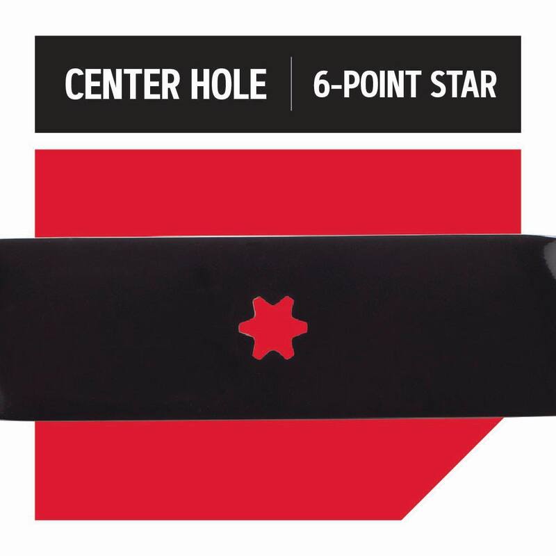 Oregon Riding Lawnmower Blades for 42 in. Deck, Fits Cub Cadet and Troy Bilt Riding Mowers, Set of 2 (42MGS2SL2) - 42MGS2SL2