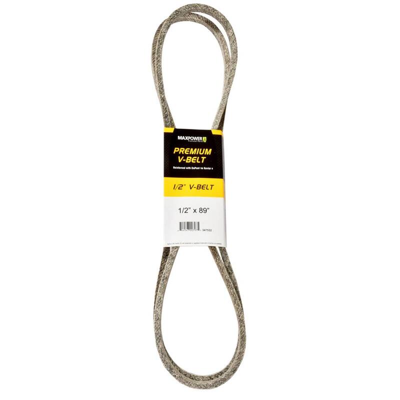 MaxPower 1/2 in. x 89 in. Premium V-Belt - 347532