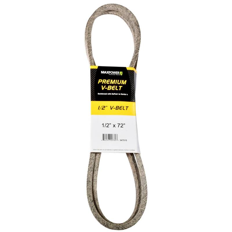 MaxPower 1/2 in. x 72 in. Premium V-Belt - 347515