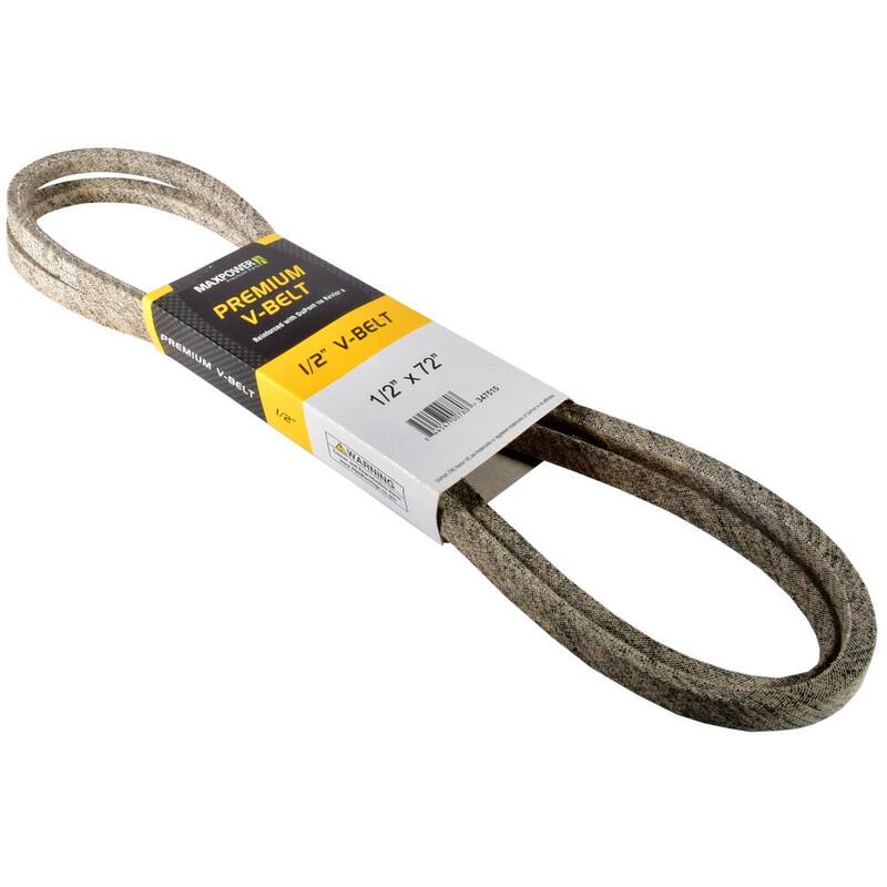 MaxPower 1/2 in. x 72 in. Premium V-Belt - 347515
