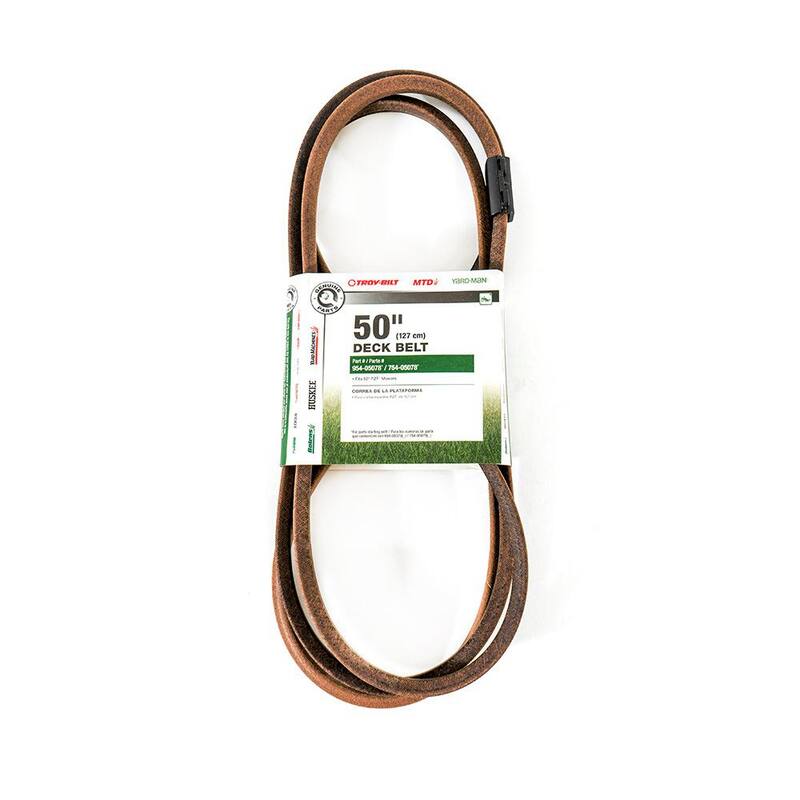 MTD Genuine Factory Parts Original Equipment Deck Drive Belt for Select 50 in. Zero Turn Riding Lawn Mowers OE# 954-05078 - 490-501-M070