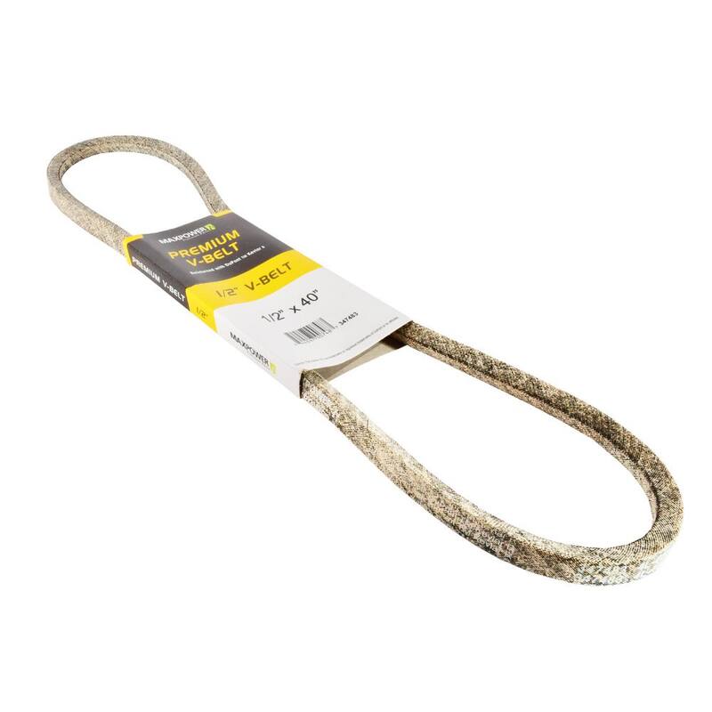 MaxPower 1/2 in. x 40 in. Premium V-Belt - 347483
