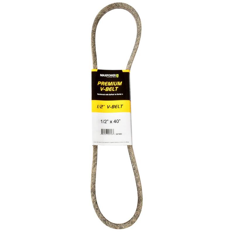 MaxPower 1/2 in. x 40 in. Premium V-Belt - 347483