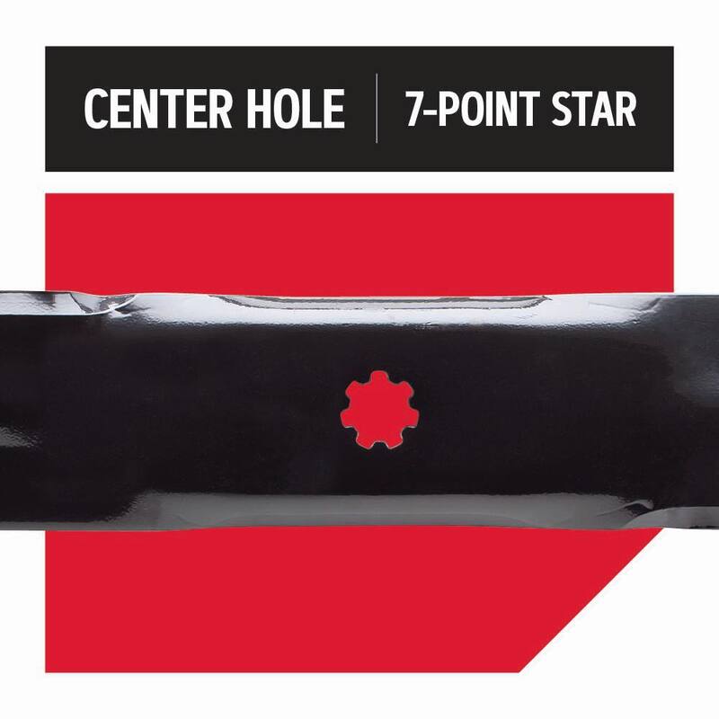 Oregon Riding Lawnmower Blades for 48 in. Deck, Fits John Deere Riding Mower, Set of 3 (48JDS1SL3) - 48JDS1SL3