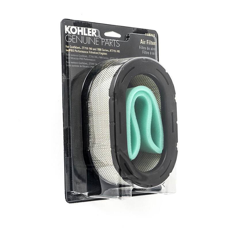 KOHLER Origional Equipment Air Filter with Pre-Cleaner for Kohler 7000 PRO Series and Confidant Engines OE# 19-883-04-S1 - 490-200-K059