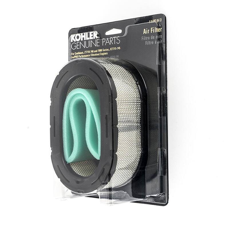 KOHLER Origional Equipment Air Filter with Pre-Cleaner for Kohler 7000 PRO Series and Confidant Engines OE# 19-883-04-S1 - 490-200-K059