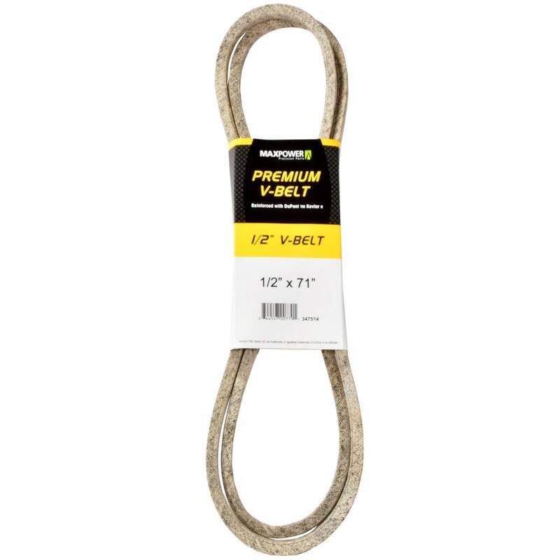 MaxPower 1/2 in. x 71 in. Premium V-Belt - 347514