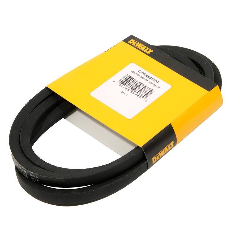 DEWALT Original Equipment PTO Drive Belt for Select 54 in. Commercial Stand On Lawn Mowers OE# 754-06074 - DXGX501107