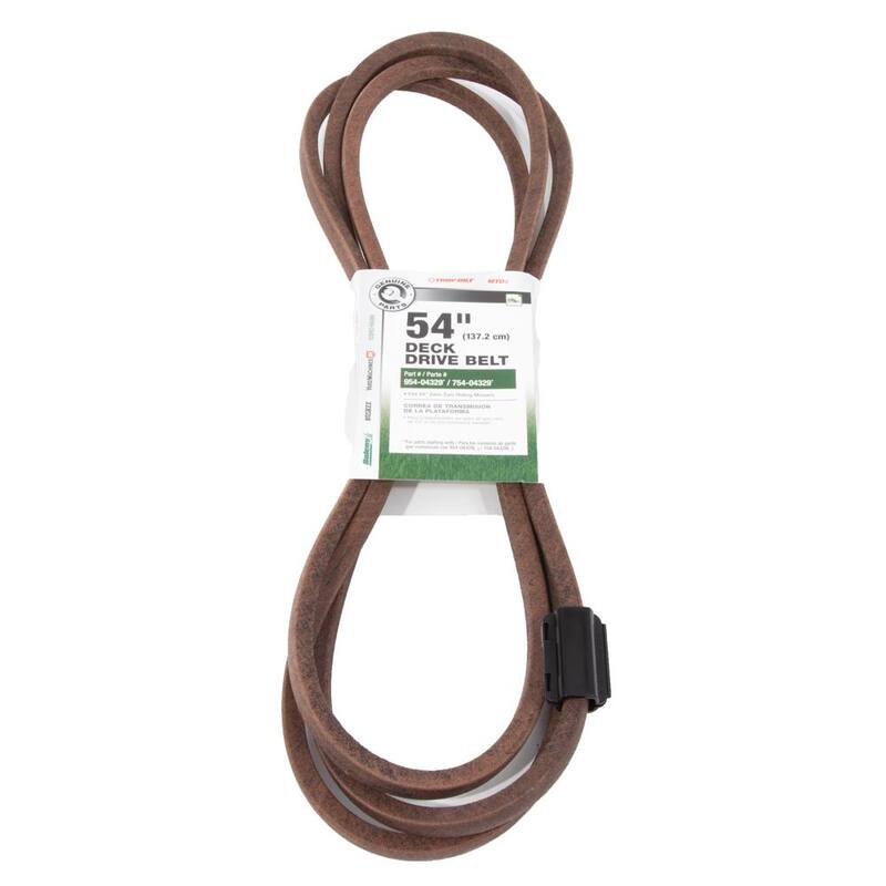 MTD Genuine Factory Parts Original Equipment Deck Drive Belt for Select 54 in. Zero Turn Riding Lawn Mowers OE# 954-04329 - 490-501-M067