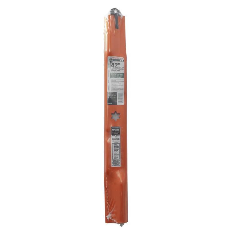 MTD Genuine Factory Parts Original Equipment Low Lift Sand Blade Set for Select 42 in. Mowers with 6-Point Star OE# 942-04308, 942-04312, 942-0616 - 490-110-M180