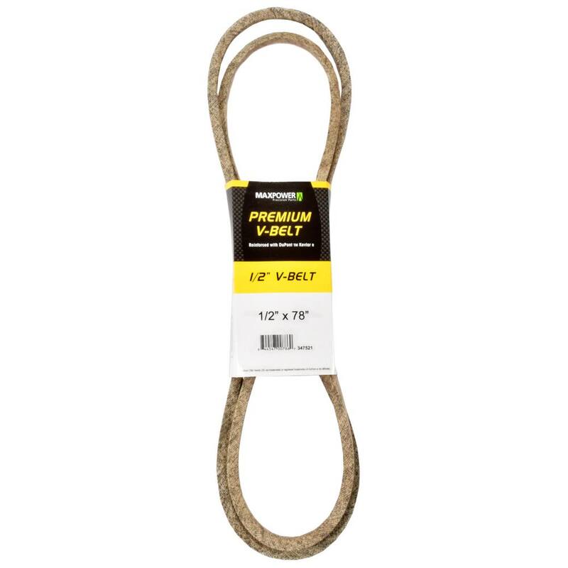 MaxPower 1/2 in. x 78 in. Premium V-Belt - 347521