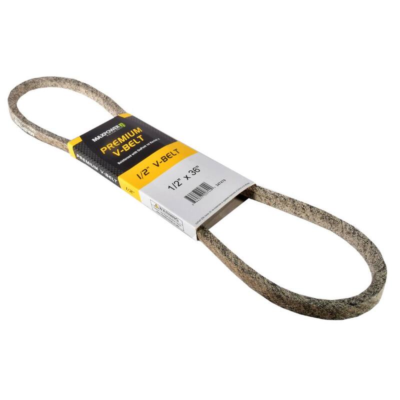 MaxPower 1/2 in. x 36 in. Premium V-Belt - 347479