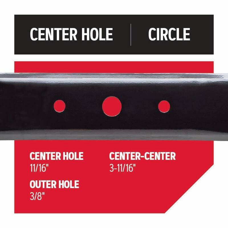 Oregon Riding Lawnmower Blades for 42 in. Deck, Fits John Deere Riding Mowers, Set of 2 (42JDR1ML2X) - 42JDR1ML2X