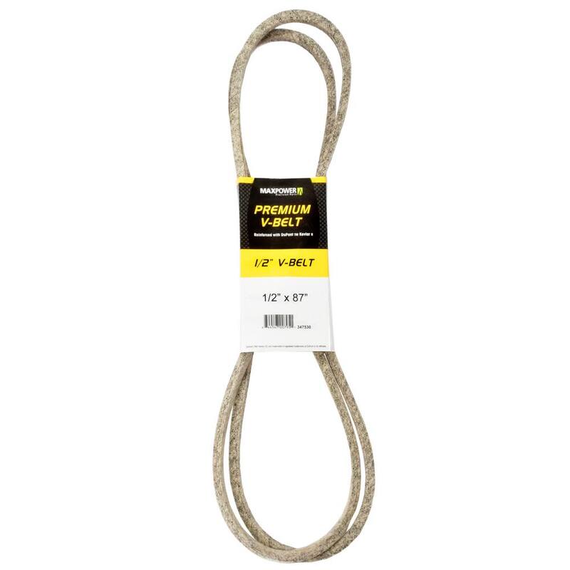 MaxPower 1/2 in. x 87 in. Premium V-Belt - 347530
