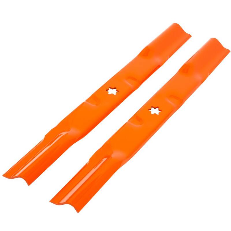 MTD Genuine Factory Parts Original Equipment Low Lift Sand Blade Set for Select 46 in. Riding Mowers with 6-Point Star OE# 942-04244,942-04290 - 490-110-M181