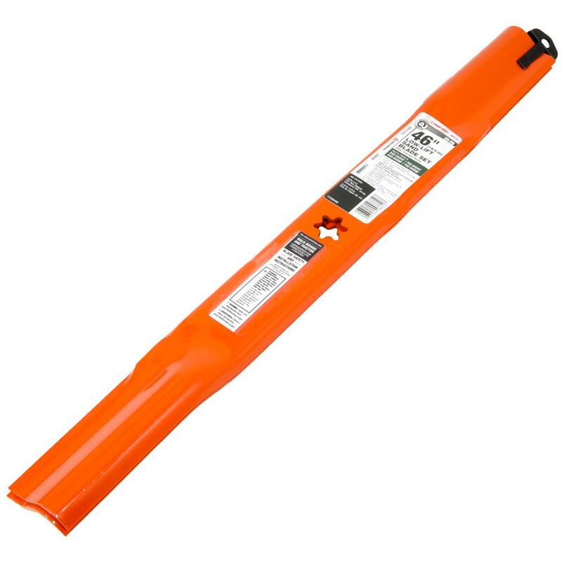 MTD Genuine Factory Parts Original Equipment Low Lift Sand Blade Set for Select 46 in. Riding Mowers with 6-Point Star OE# 942-04244,942-04290 - 490-110-M181