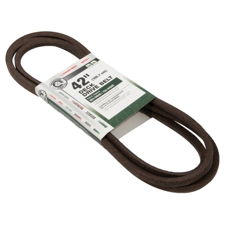 MTD Genuine Factory Parts Original Equipment Deck Drive Belt for Select 42 in. Riding Lawn Mowers and Zero Turn Lawn Mowers OE# 954-04045 - 490-501-M019