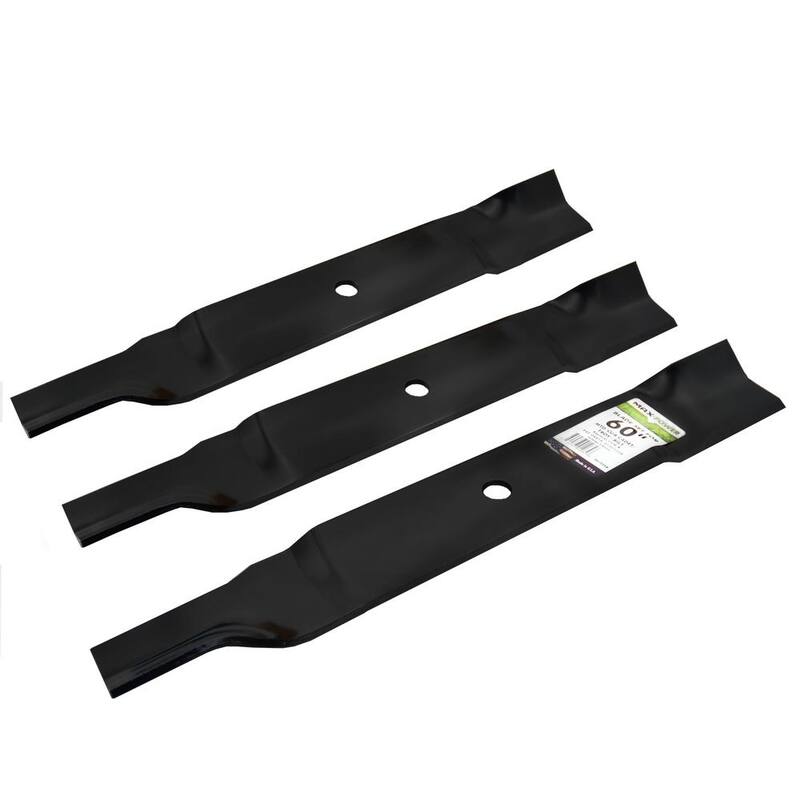 MaxPower 3 Blade Set for Many 60 in. Cut MTD Cub Cadet Troy-Bilt Mowers Replaces OEM #'s 02005019, 1005338, 94204415, 50-3046 - 561554B