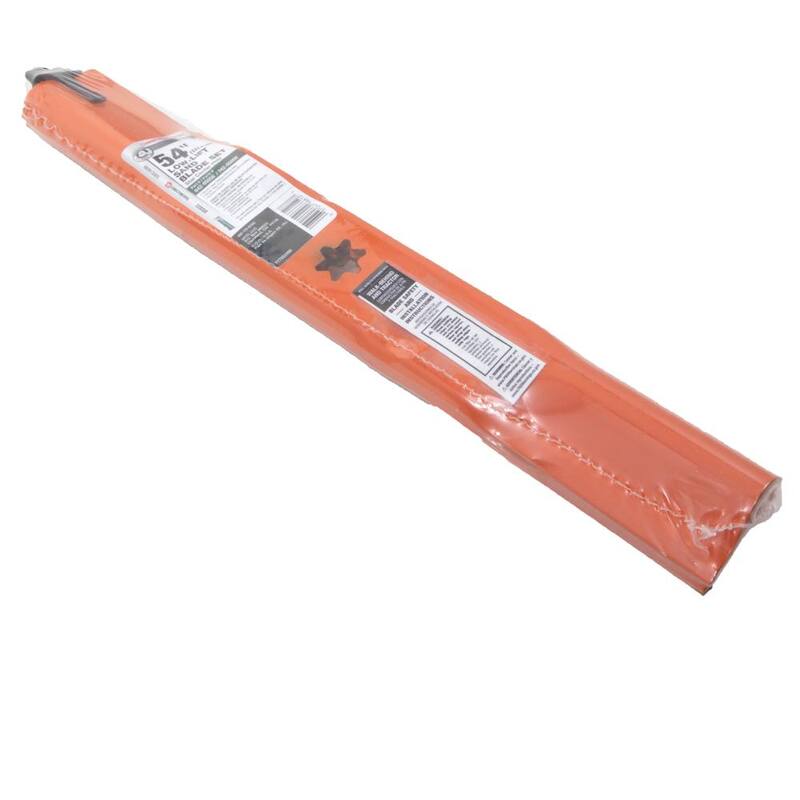 MTD Genuine Factory Parts Original Equipment Low Lift Sand Blade Set for Select 54 in. Riding Mowers with 6-Point Star OE# 942-05056, 742-05056 - 490-110-M183