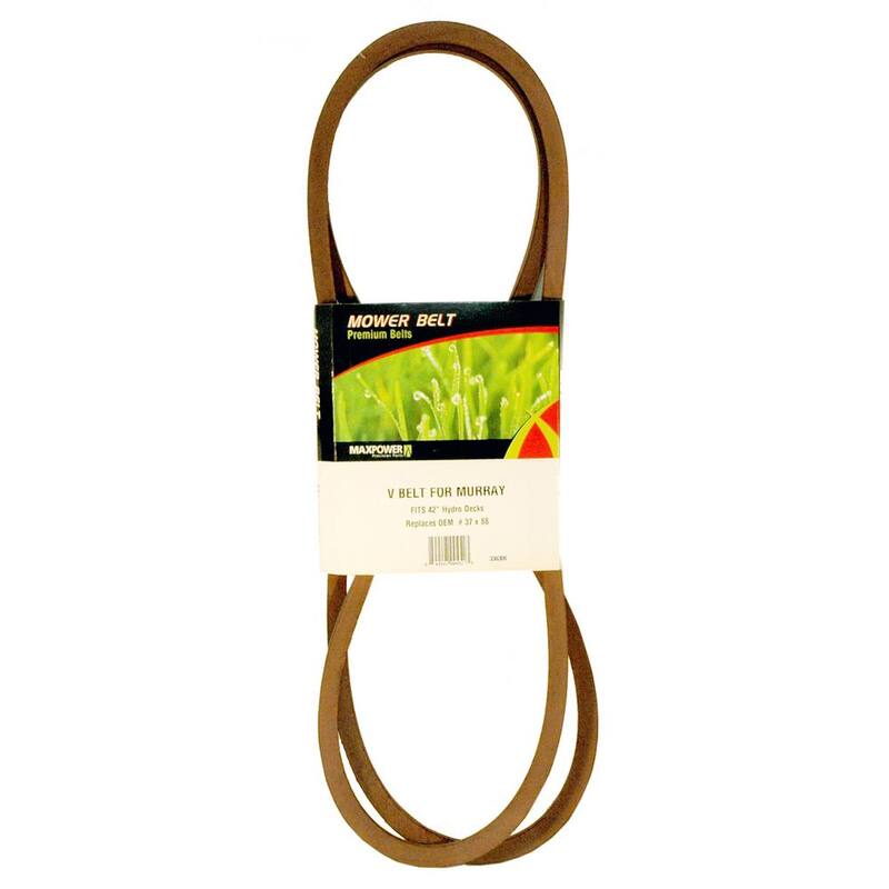 MaxPower 37 in. x 88 in. Replacement V-Belt for Murray Mowers - 336306B