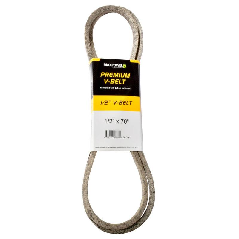MaxPower 1/2 in. x 70 in. Premium V-Belt - 347513