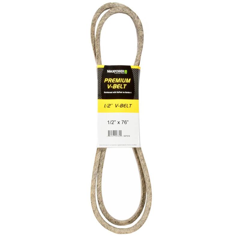 MaxPower 1/2 in. x 76 in. Premium V-Belt - 347519