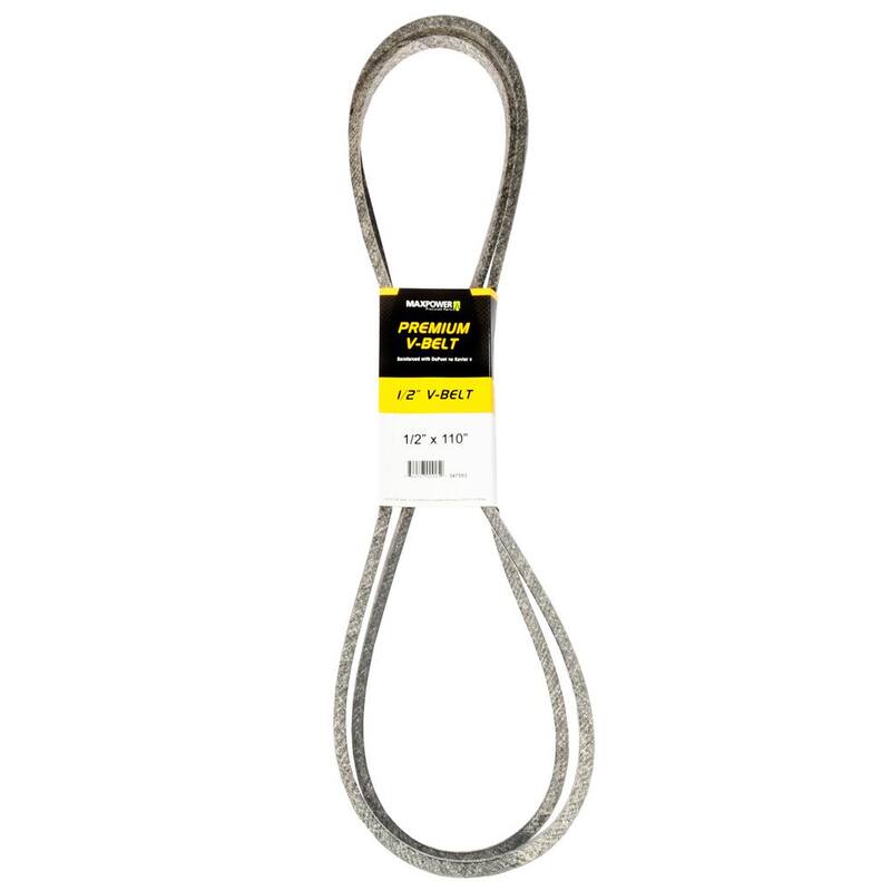 MaxPower 1/2 in. x 110 in. Premium V-Belt - 347553