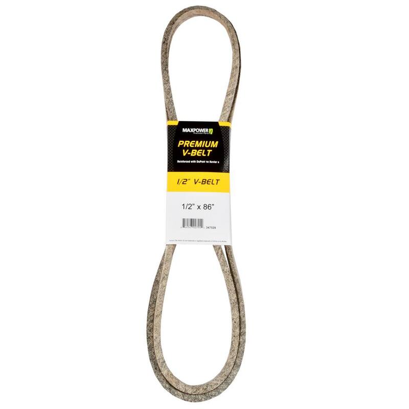 MaxPower 1/2 in. x 86 in. Premium V-Belt - 347529