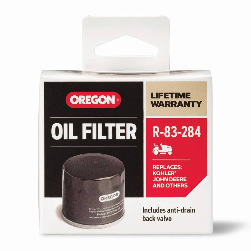 Oregon Oil Filter for Riding Mowers, Fits Kohler Command, Aegis, Courage, Triad OHC, Bad Boy, John Deere and Woods (R-83-284) - R-83-284