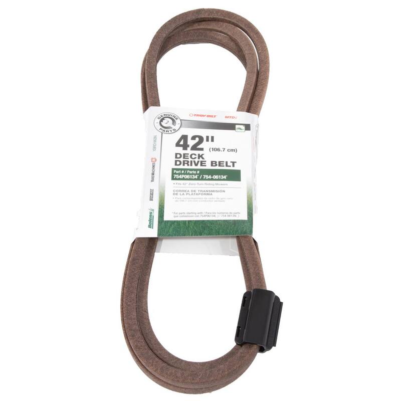 MTD Genuine Factory Parts Original Equipment Deck Drive Belt for Select 42 in. Zero Turn Riding Lawn Mowers OE# 754P06134 - 490-501-M081