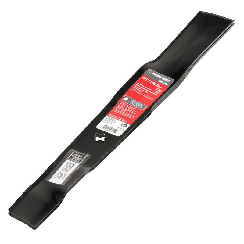 Troy-Bilt Original Equipment 46 in. 3-in-1 Blade Set for Select Riding Lawn Mowers with 6-Point Star OE# 942-04268,742-04268 - 490-110-Y106