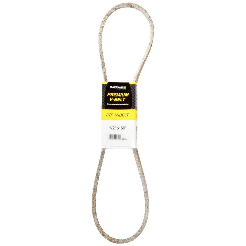 MaxPower 1/2 in. x 50 in. Premium V-Belt - 347493