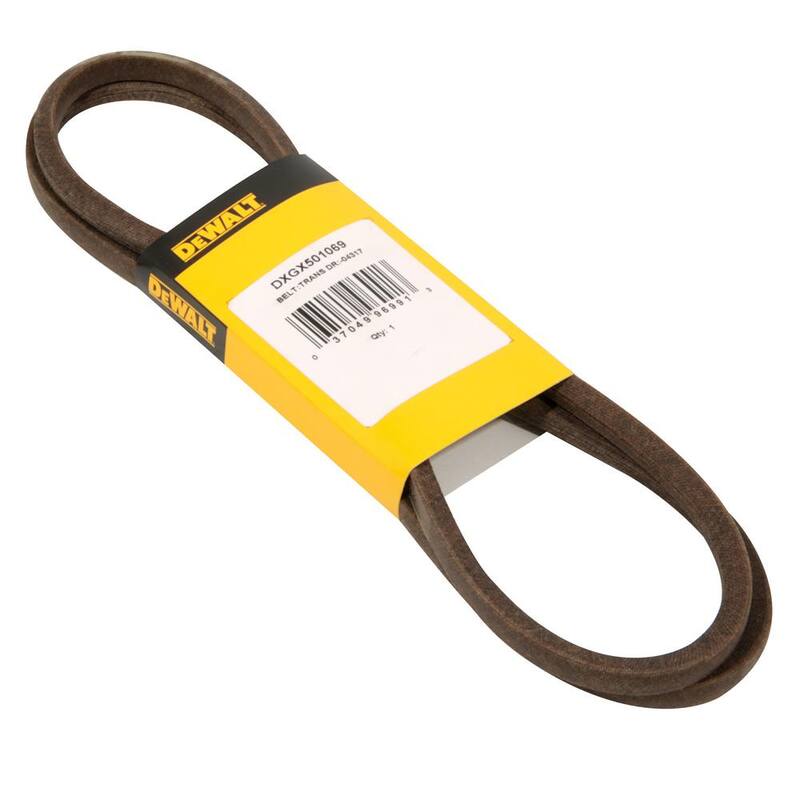 DEWALT Original Equipment Transmission Belt for Select Commercial Zero Turn Lawn Mowers OE# 954-04317 - DXGX501069